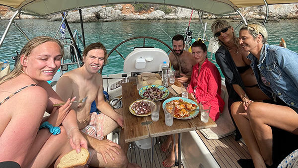 Lunch - Nafplio Sun Sail Cruises-1